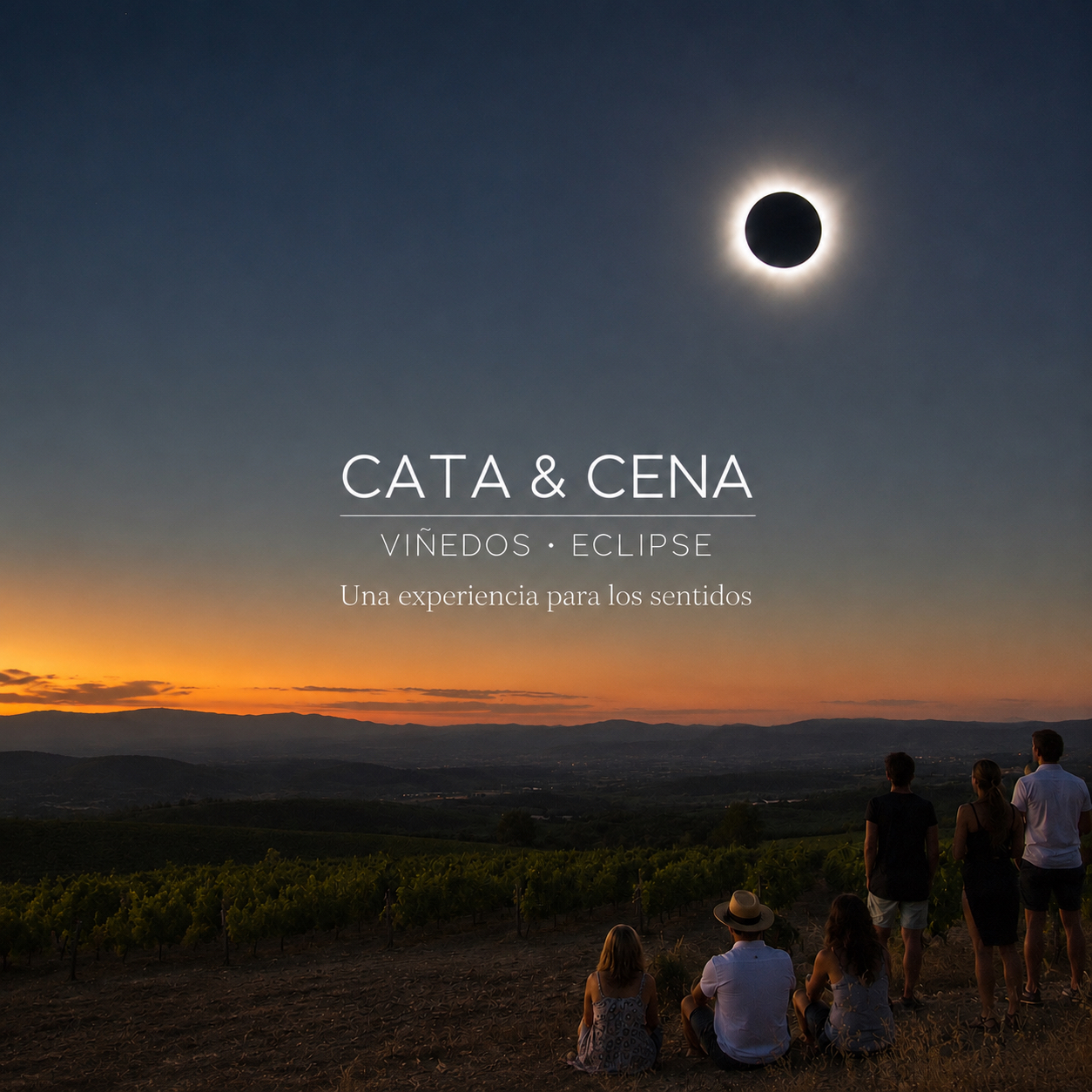ECLIPSE y VINO: 12 de agosto / consultar disponibilidad